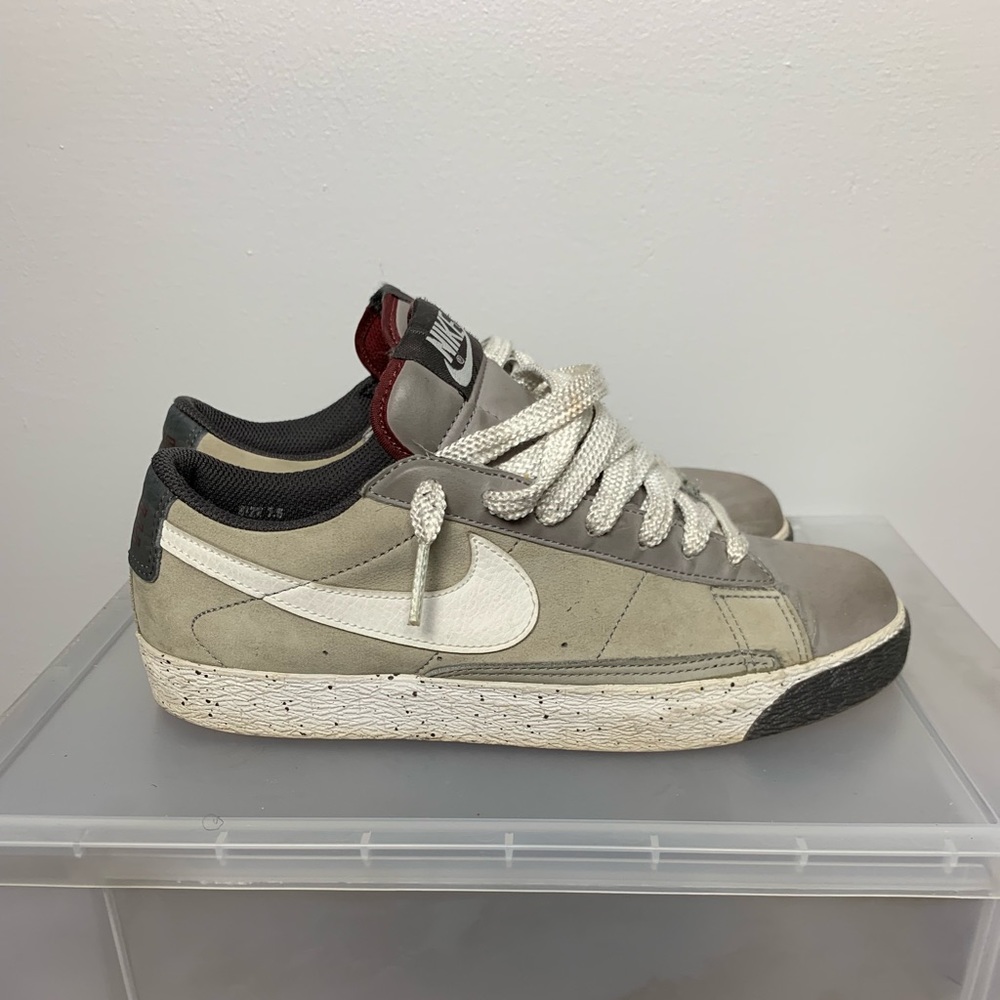 Grey NYC Nike Blazer Low